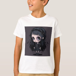 T-shirt de base pour filles Goth