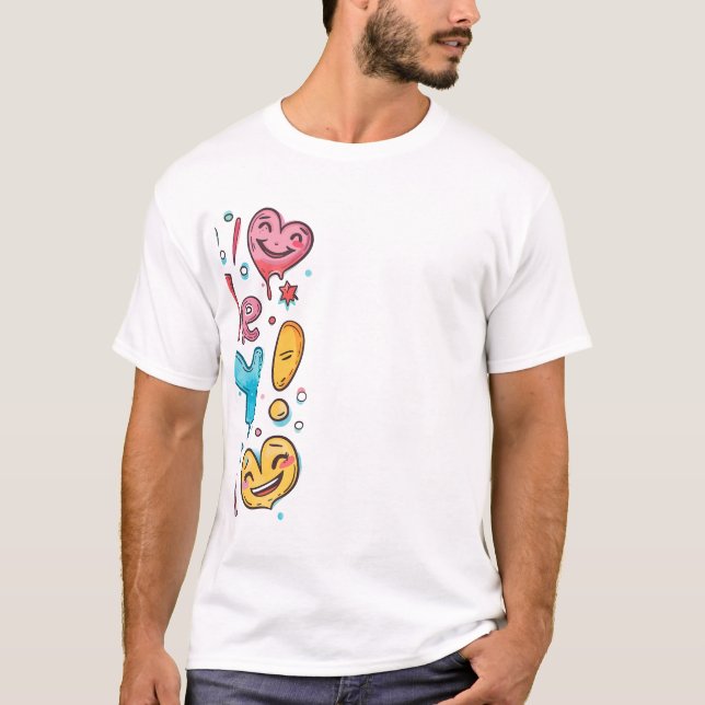 T-shirt de base pour hommes (Devant)
