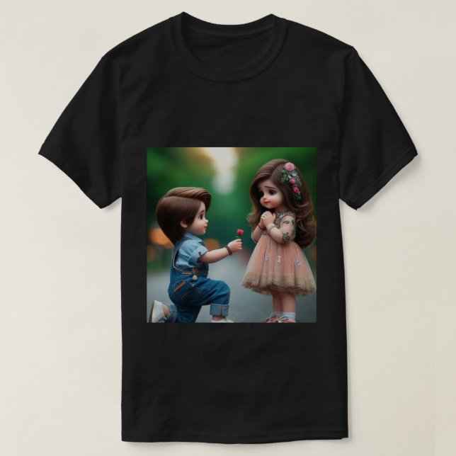 T-shirt de base pour hommes (Design devant)