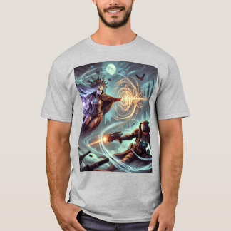 T-shirt de base pour hommes Dans un champ de batai
