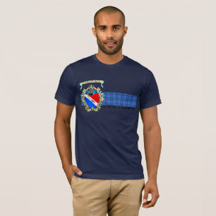 T-shirt de base pour hommes Elliott Crest & Tartan