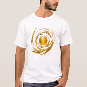 T-shirt de base pour hommes Golden Sun Art