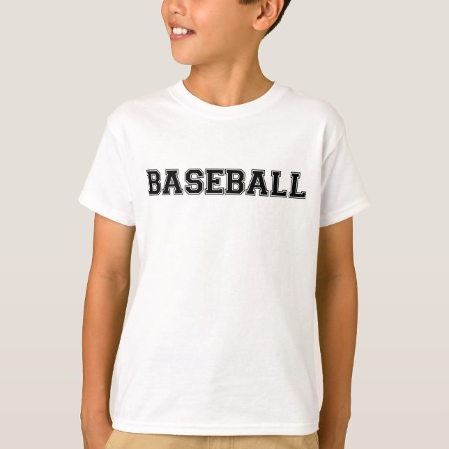 T-Shirt de baseball (Devant)