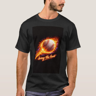 T-Shirt de Baseball – “Apportez la Chaleur” Sports