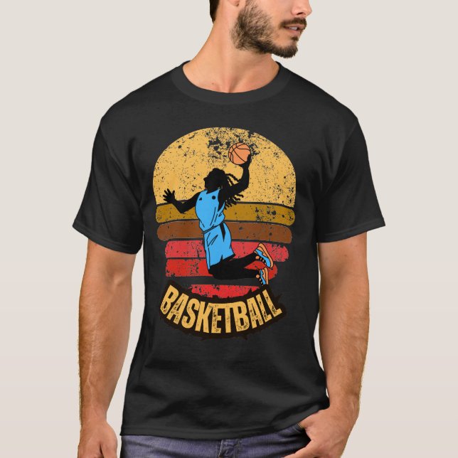 t-shirt de basketball smash (Devant)