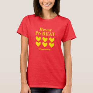 T-shirt de BATTEMENT de Bevar P6 - kvinde