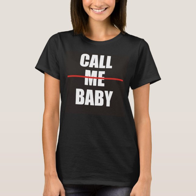 T-shirt de bébé d'EXO "appelez-moi" (Devant)
