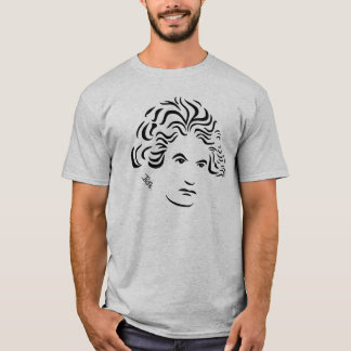 T-shirt de Beethoven (gris-clair)
