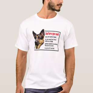 T-shirt de berger allemand