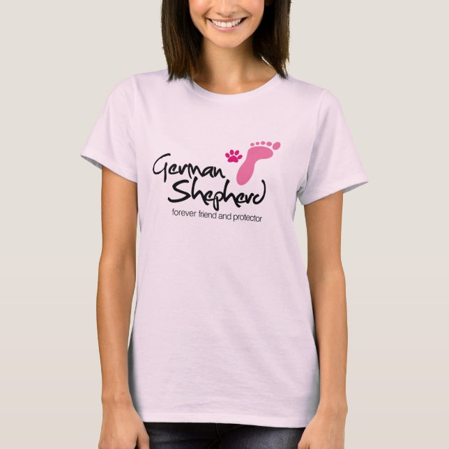 T-shirt de berger allemand (Devant)