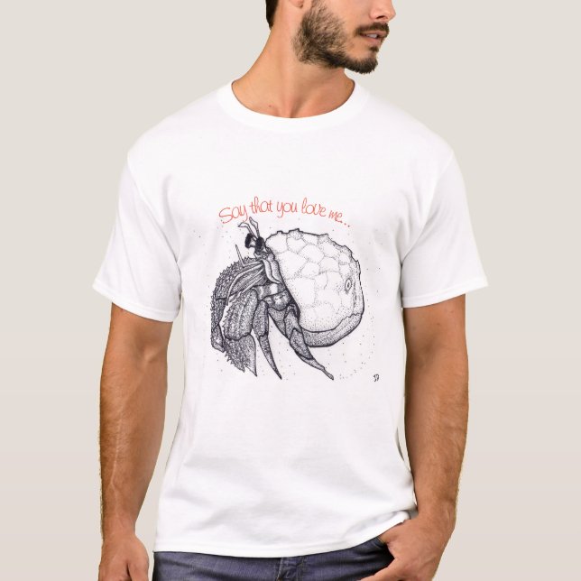 T-shirt de bernard l'ermite (Devant)