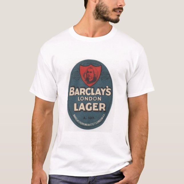 T-shirt de bière blonde allemande de Londres de (Devant)