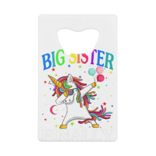 T-shirt de Big Sister Finally Unicorn