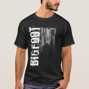 T-shirt de Bigfoot des hommes