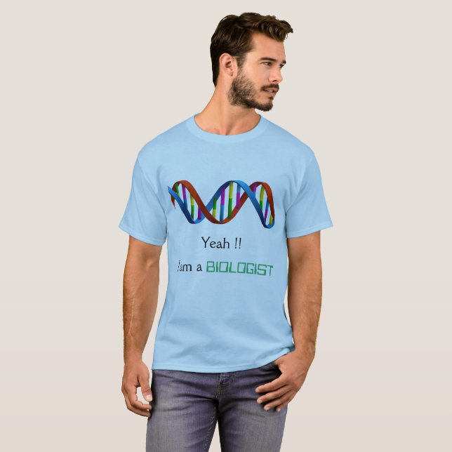 T-shirt de Biologist/DNA/Scientist (Devant entier)