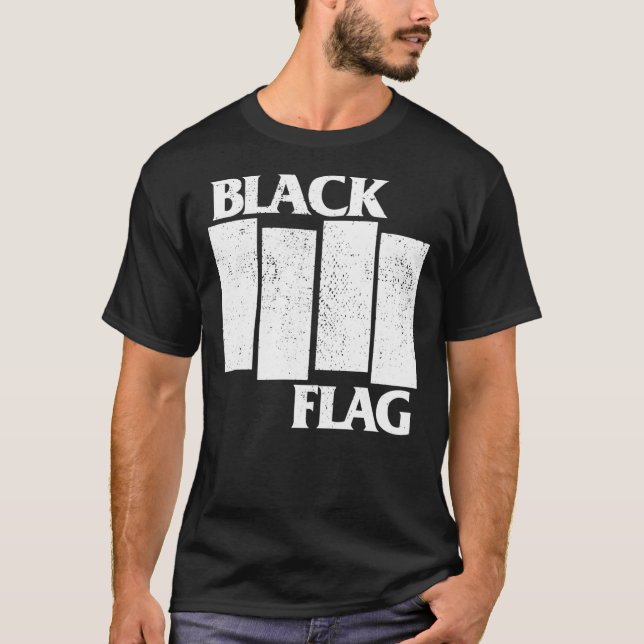 T-shirt de Black Flag Classic (Devant)