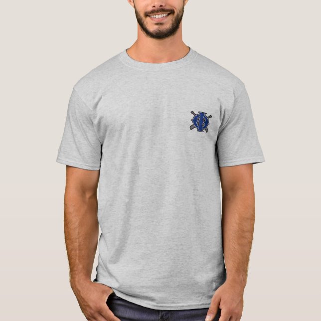 T-shirt de blanc de brasserie d'Orr de fer (Devant)