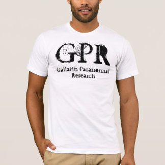 T-shirt de blanc de GPR Classyfont