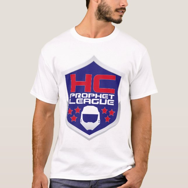 T-shirt de blanc de HCPL (Devant)