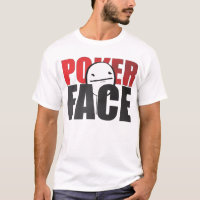 T-shirt de blanc de Meme de visage de tisonnier !