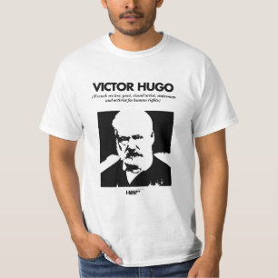 T-shirt de blanc de Victor Hugo