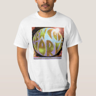 T-shirt de blanc d'étiquette du LOGO W RRs de