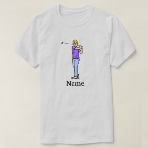 T-shirt de Blonde Homme Golfer Par-Tee Dude