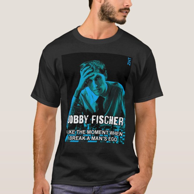 T-shirt de Bobby Fischer Classic (Devant)
