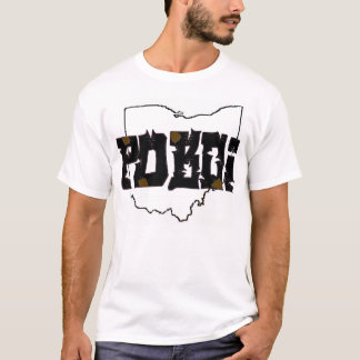 T-shirt de boi de PO