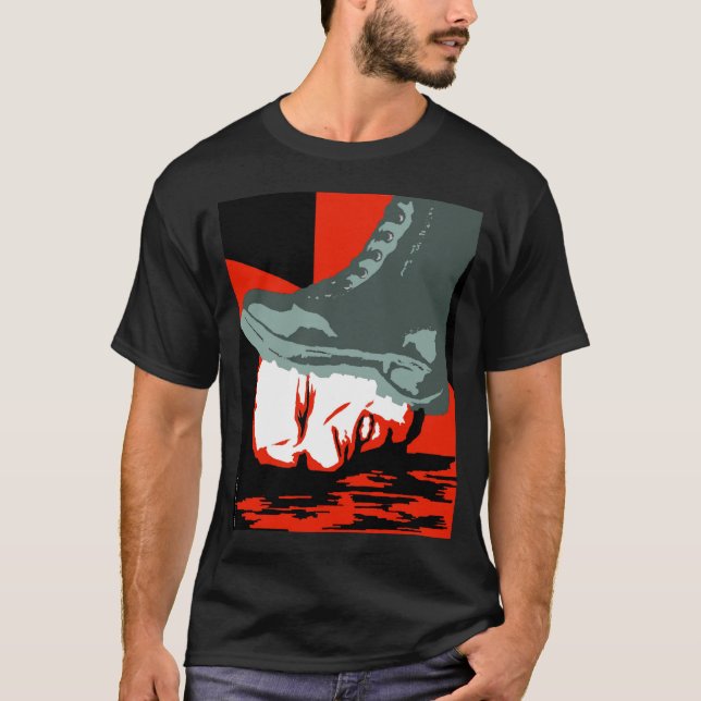 T-shirt de botte d'Orwell (Devant)