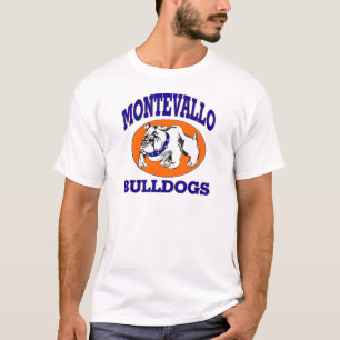 T-shirt de bouledogue de Montevallo