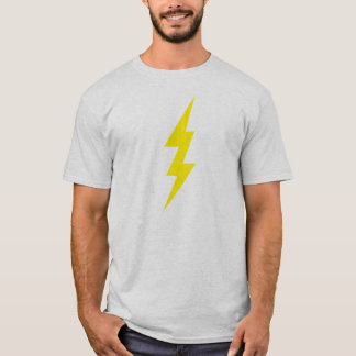 T-shirt de boulon de foudre