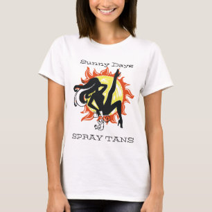 T-shirt de bronzage