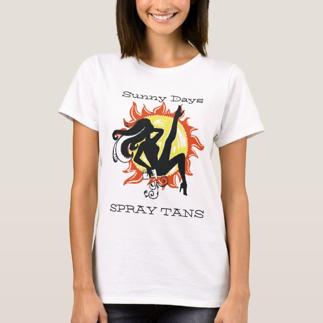 T-shirt de bronzage (Devant)