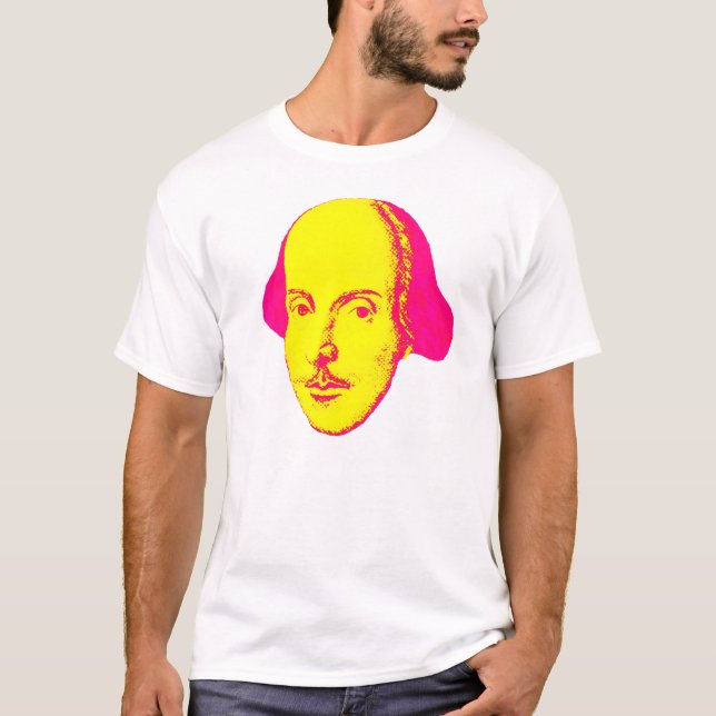 T-shirt de Bruit-Art de William Shakespeare (Devant)