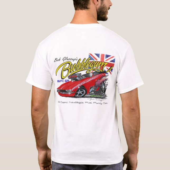 T-shirt de "Bubblegum" - affrontez et soutenez la (Dos)
