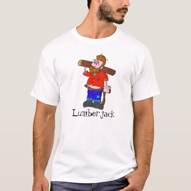 T-shirt de bûcheron (Devant)