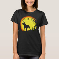T-shirt de bull-terrier du Staffordshire