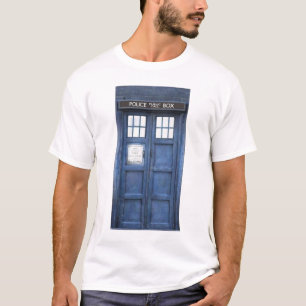 T-shirt de cabine téléphonique de police