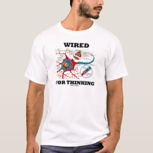 T-shirt De câble pour penser (synapse de neurone)