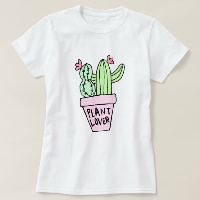T-shirt de cactus (Design devant)