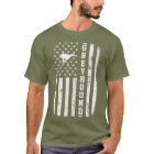 T-shirt de cadeau de lévrier pour des amoureux de