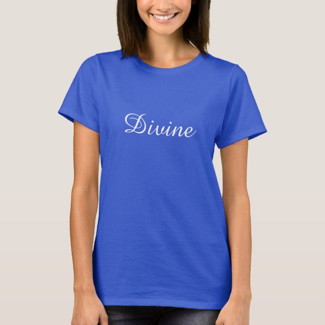 T-Shirt de calligraphie divine (Devant)