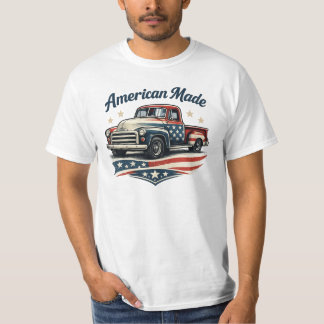 T-Shirt de camion vintage fabriqué en Amérique