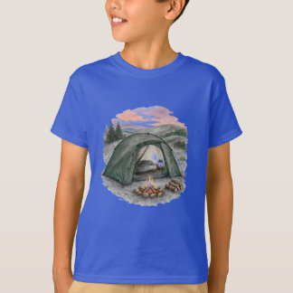 T-shirt de camping