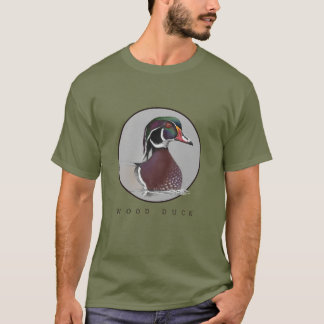 T-shirt de canard à bois