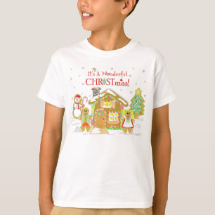 T-shirt de Candyland de pain d'épice - jeunesse