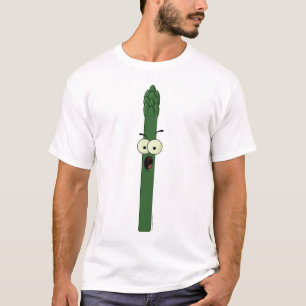 T-shirt de caractère d'asperge