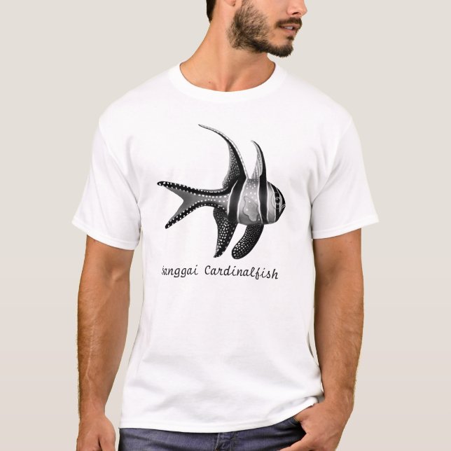 T-shirt de Cardinalfish de Banggai de récif (Devant)
