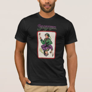 T-shirt de carte de jeu de jumeaux de Bajar :